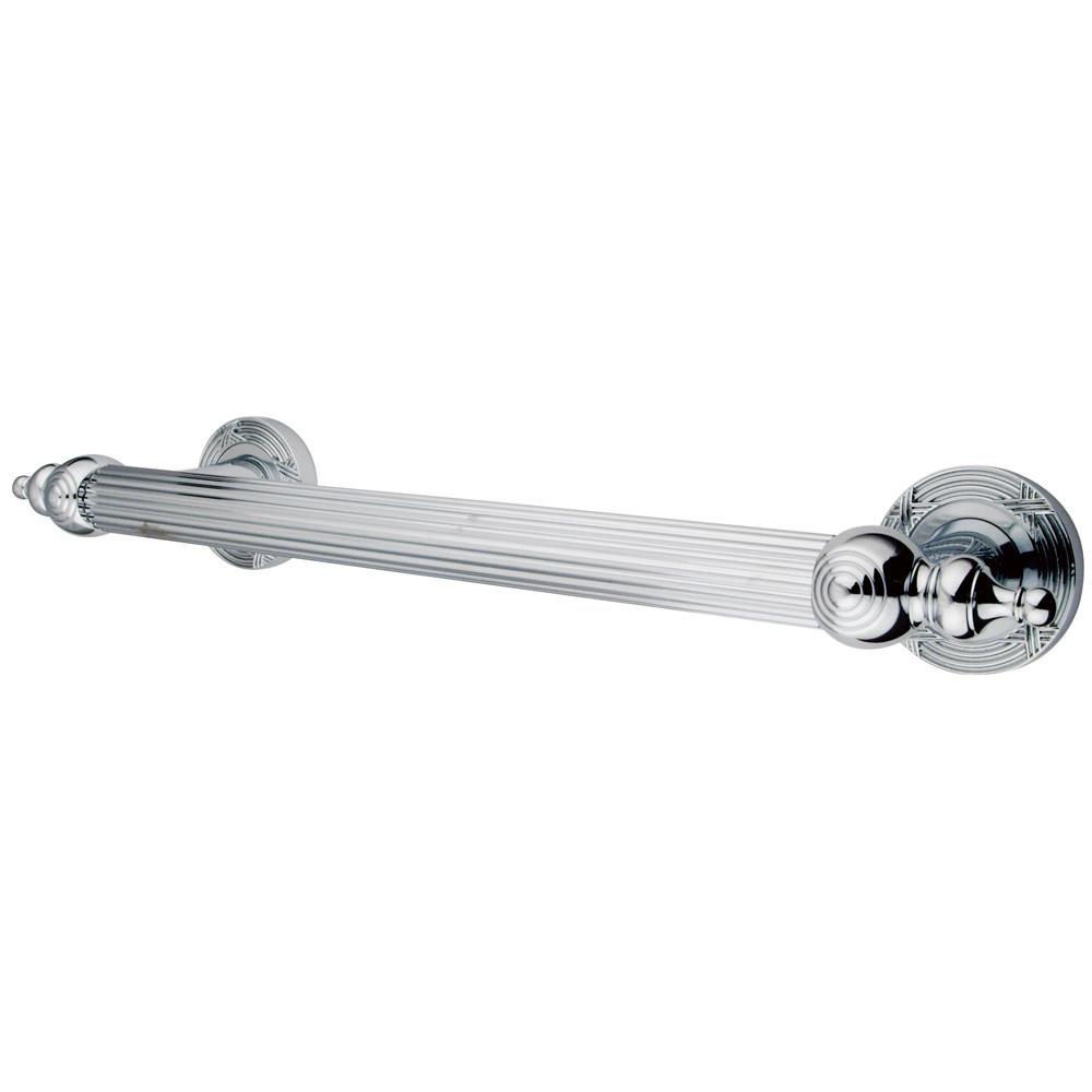 Kingston Brass Chrome Templeton Grab Bar For Bathroom Or Shower: 12" DR710121