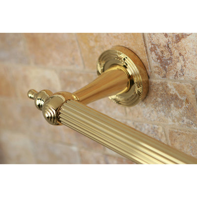 Kingston Polished Brass Templeton Grab Bar For Bathroom Or Shower: 12" DR710122