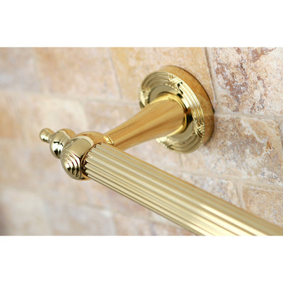 Kingston Polished Brass Templeton Grab Bar For Bathroom Or Shower: 12" DR710122