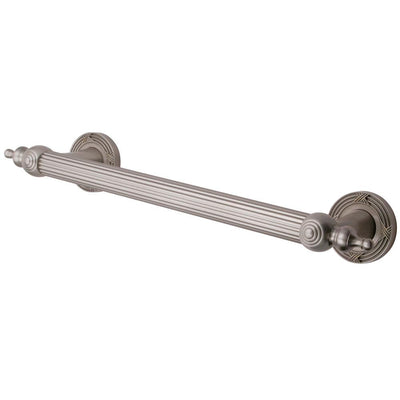 Kingston Satin Nickel Templeton Grab Bar For Bathroom Or Shower: 12" DR710128