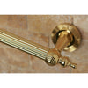 Kingston Polished Brass Templeton Grab Bar For Bathroom Or Shower: 24" DR710242