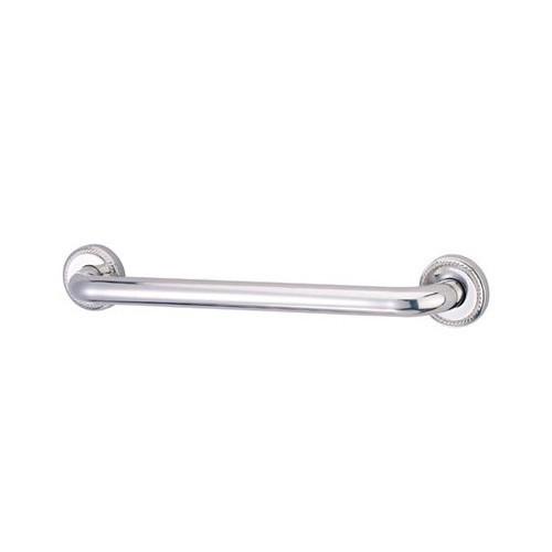 Kingston Brass Grab Bars - Chrome Regency 12" Decorative Grab Bar DR814121