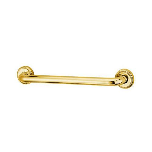 Kingston Grab Bars - Polished Brass Regency 12" Decorative Grab Bar DR814122