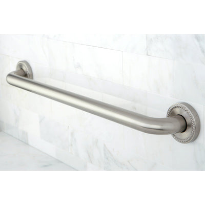 Kingston Brass Grab Bars - Satin Nickel Regency 24" Decorative Grab Bar DR814248