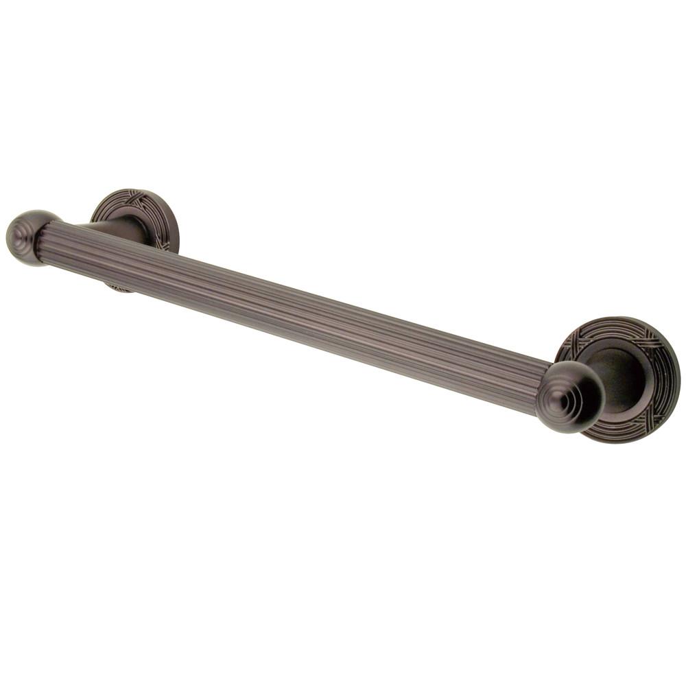 Kingston Oil Rubbed Bronze Georgian 12" Grab Bar for bathrooms & shower DR910125