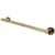 Kingston Vintage Brass Georgian Grab Bar for bathrooms & shower: 18" DR910183