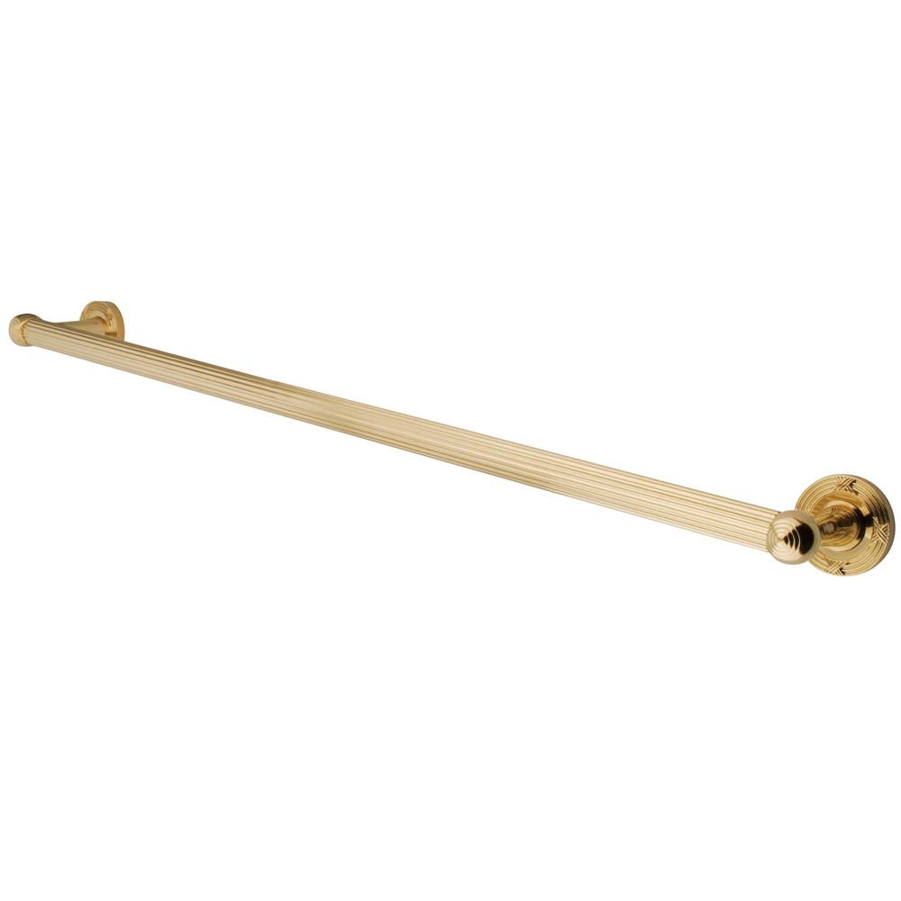 Kingston Polished Brass Georgian Grab Bar for bathrooms & shower: 30" DR910302