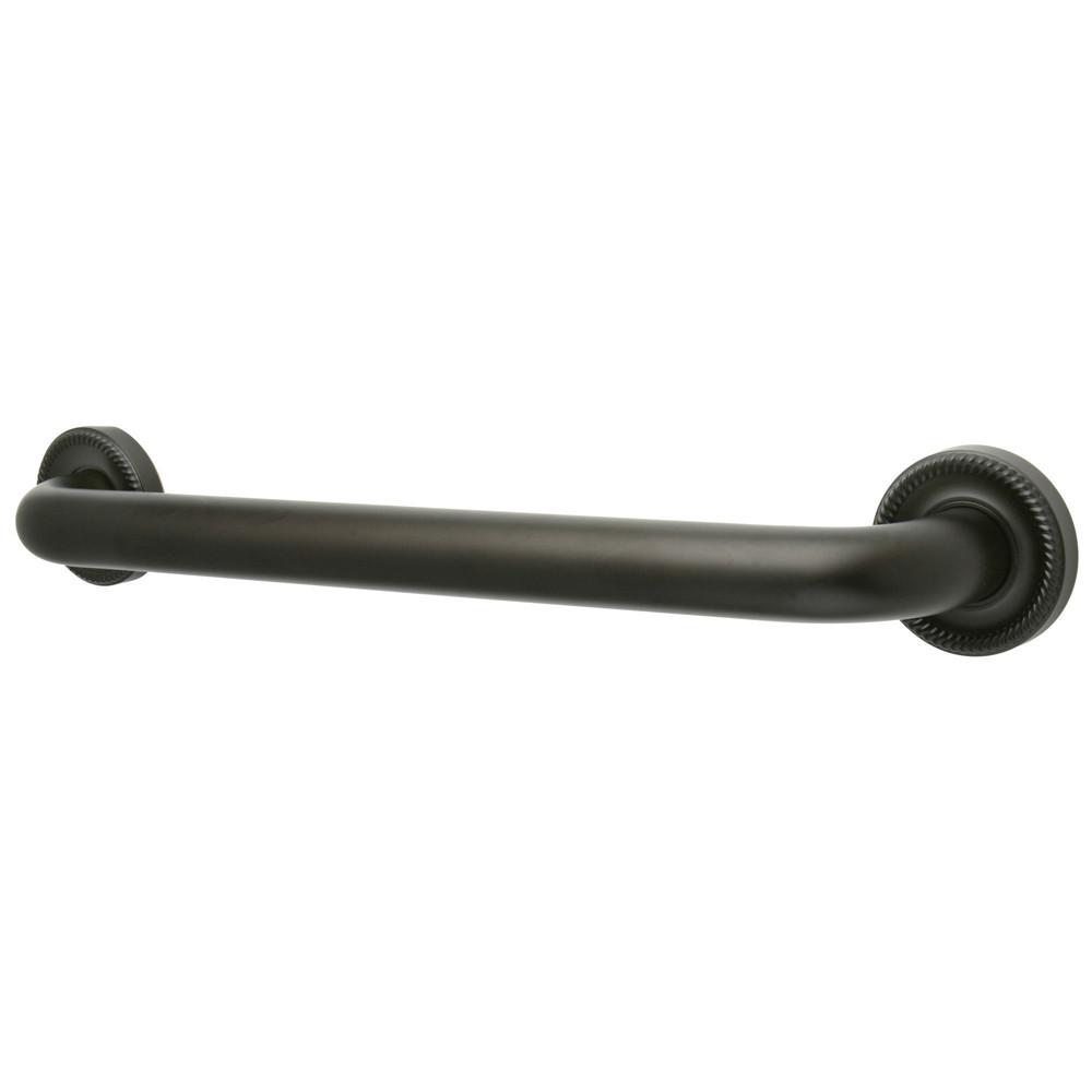 Kingston Grab Bars - Oil Rubbed Bronze Camelon 16" Decorative Grab Bar DR914165