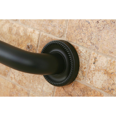 Kingston Grab Bars - Oil Rubbed Bronze Camelon 24" Decorative Grab Bar DR914245