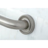 Kingston Brass Grab Bars - Satin Nickel Camelon 24" Decorative Grab Bar DR914248