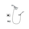 Delta Vero Chrome Tub and Shower Faucet System Package with Hand Shower DSP0010V