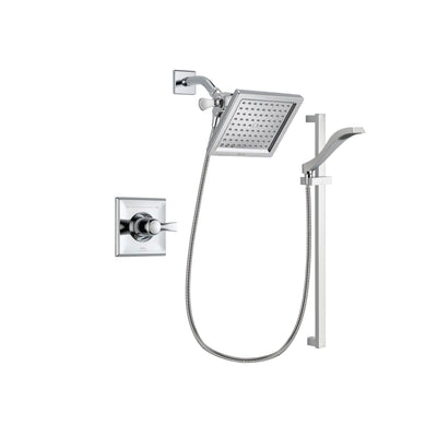 Delta Dryden Chrome Shower Faucet System with Shower Head & Hand Shower DSP0168V