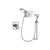 Delta Dryden Chrome Shower Faucet System w/ Shower Head and Hand Shower DSP0273V