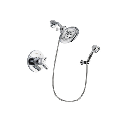 Delta Trinsic Chrome Shower Faucet System w/ Showerhead and Hand Shower DSP0380V