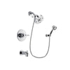 Delta Trinsic Chrome Tub and Shower Faucet System with Hand Shower DSP0403V