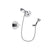 Delta Compel Chrome Shower Faucet System w/ Shower Head and Hand Shower DSP0406V