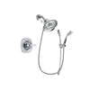 Delta Addison Chrome Finish Shower Faucet System Package with Large Rain Showerhead and Handheld Shower with Slide Bar Includes Rough-in Valve DSP0510V