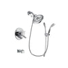 Delta Compel Chrome Finish Dual Control Tub and Shower Faucet System Package with Large Rain Showerhead and Handheld Shower with Slide Bar Includes Rough-in Valve and Tub Spout DSP0517V