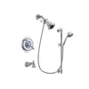 Delta Victorian Chrome Tub and Shower Faucet System with Hand Shower DSP0597V