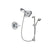 Delta Lahara Chrome Shower Faucet System w/ Shower Head and Hand Shower DSP0640V