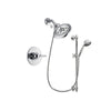 Delta Trinsic Chrome Shower Faucet System w/ Showerhead and Hand Shower DSP0642V