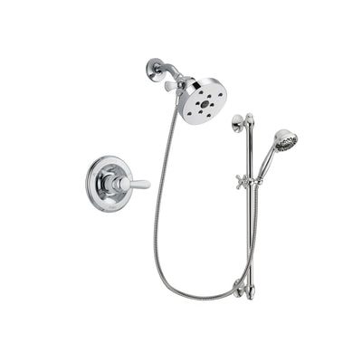 Delta Lahara Chrome Shower Faucet System w/ Shower Head and Hand Shower DSP0674V