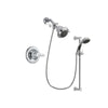 Delta Lahara Chrome Shower Faucet System w/ Shower Head and Hand Shower DSP0708V