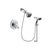 Delta Leland Chrome Shower Faucet System w/ Shower Head and Hand Shower DSP0724V