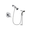 Delta Lahara Chrome Shower Faucet System w/ Shower Head and Hand Shower DSP0752V