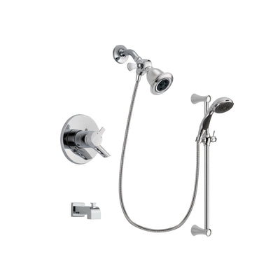 Delta Compel Chrome Tub and Shower Faucet System with Hand Shower DSP0755V