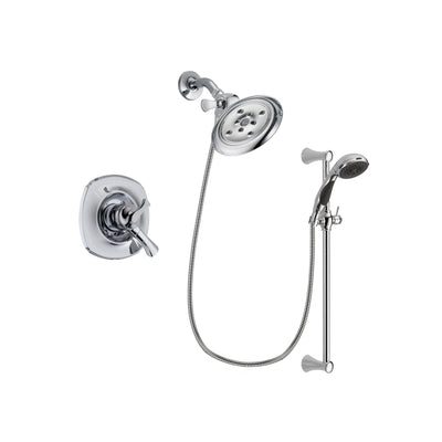 Delta Addison Chrome Shower Faucet System w/ Showerhead and Hand Shower DSP0794V