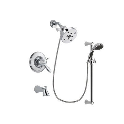 Delta Lahara Chrome Tub and Shower Faucet System with Hand Shower DSP0799V