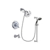 Delta Victorian Chrome Tub and Shower Faucet System with Hand Shower DSP0801V