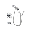 Delta Trinsic Chrome Tub and Shower Faucet System with Hand Shower DSP0889V