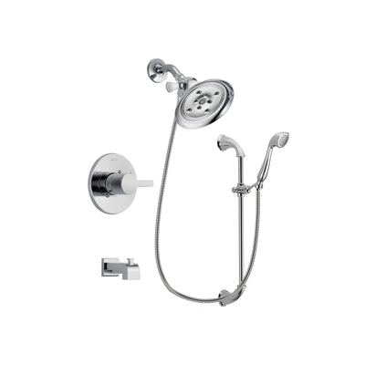 Delta Compel Chrome Tub and Shower Faucet System with Hand Shower DSP0915V