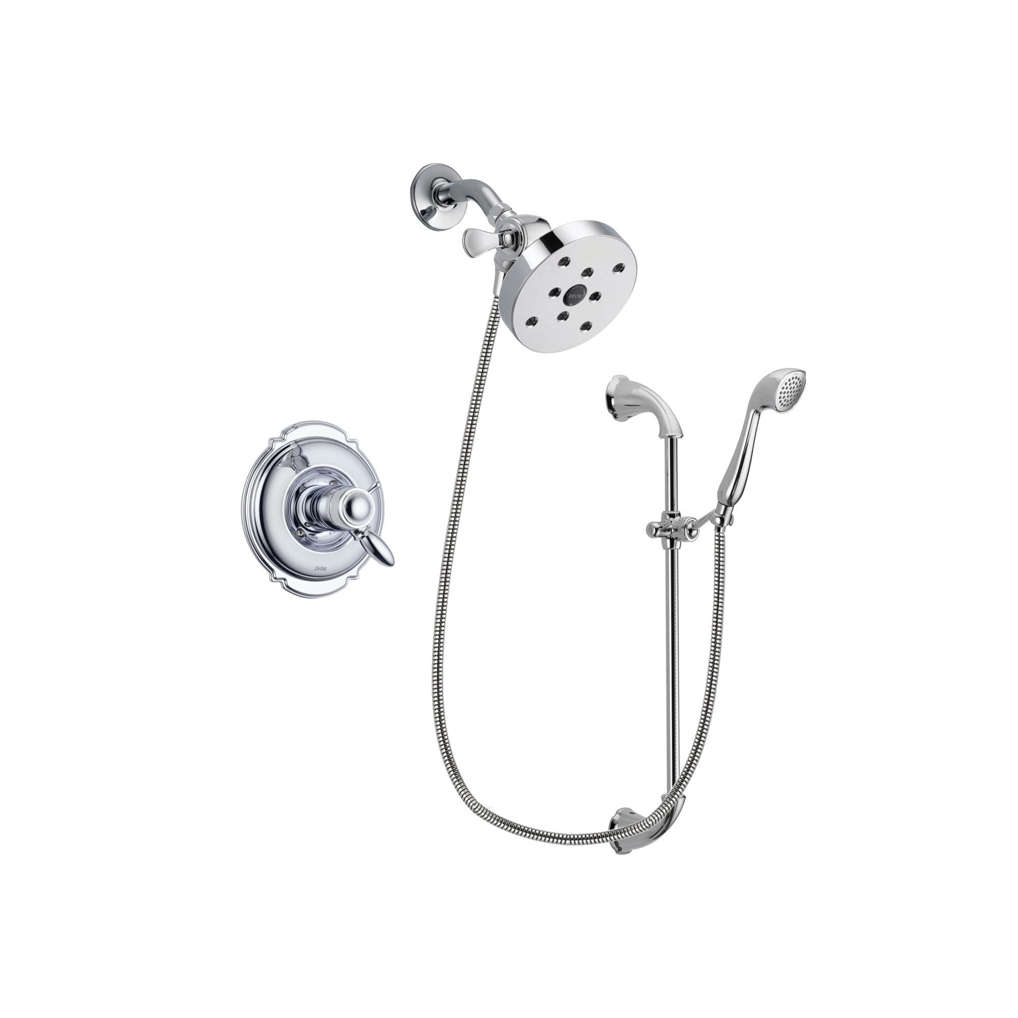 Delta Victorian Chrome Shower Faucet System Package with Hand Shower DSP0938V