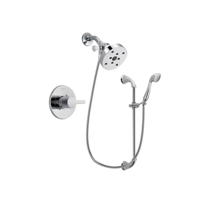 Delta Compel Chrome Shower Faucet System w/ Shower Head and Hand Shower DSP0950V