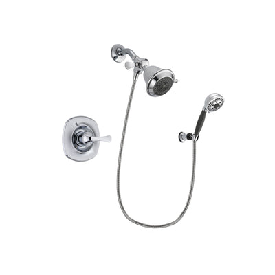 Delta Addison Chrome Shower Faucet System w/ Showerhead and Hand Shower DSP1122V