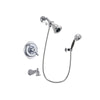 Delta Victorian Chrome Tub and Shower Faucet System with Hand Shower DSP1141V