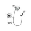 Delta Cassidy Chrome Tub and Shower Faucet System with Hand Shower DSP1181V