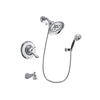 Delta Linden Chrome Tub and Shower Faucet System with Hand Shower DSP1203V