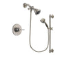 Delta Trinsic Stainless Steel Finish Shower Faucet System Package with Water Efficient Showerhead and 5-Spray Personal Handshower with Slide Bar Includes Rough-in Valve DSP1288V