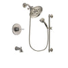 Delta Trinsic Stainless Steel Finish Tub and Shower System w/Hand Spray DSP1321V