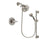 Delta Lahara Stainless Steel Finish Shower Faucet System w/ Hand Spray DSP1354V