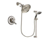 Delta Linden Stainless Steel Finish Shower Faucet System w/ Hand Spray DSP1612V