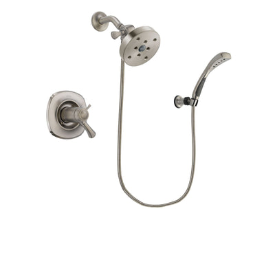 Delta Addison Stainless Steel Finish Thermostatic Shower Faucet System Package with 5-1/2 inch Shower Head and Wall Mounted Handshower Includes Rough-in Valve DSP1894V