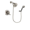 Delta Addison Stainless Steel Finish Thermostatic Shower Faucet System Package with 5-1/2 inch Shower Head and 5-Setting Wall Mount Personal Handheld Shower Includes Rough-in Valve DSP2030V