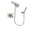 Delta Vero Stainless Steel Finish Thermostatic Shower Faucet System Package with Square Showerhead and Modern Handheld Shower Spray Includes Rough-in Valve DSP2114V