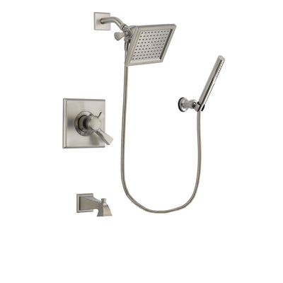 Delta Dryden Stainless Steel Finish Tub and Shower System w/Hand Shower DSP2141V