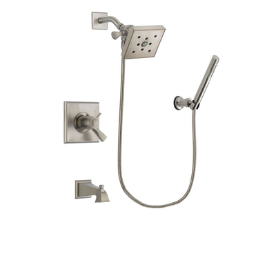 Delta Dryden Stainless Steel Finish Tub and Shower System w/Hand Shower DSP2147V